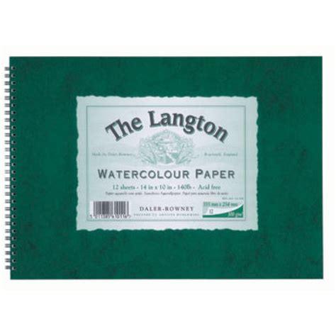 Daler Rowney : Langton : Watercolor Paper Pad - Jackson