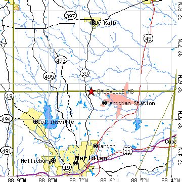 Daleville, MS Map & Directions - MapQuest