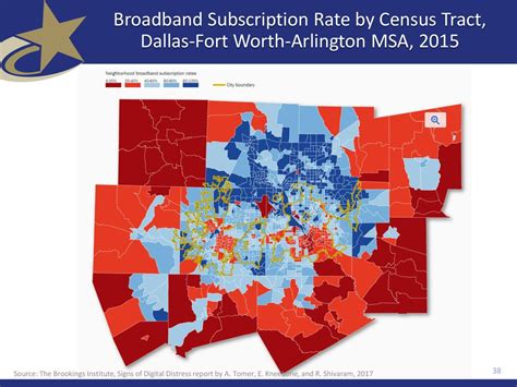 Dallas - Fort Worth - Arlington MSA (USA): Census Tracts