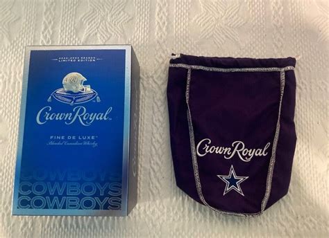 Dallas Cowboys Crown Royal 2022 Limited Edition, Crown Royal Bag