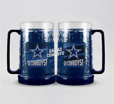 Dallas Cowboys Freezer Mug #606787131 - worthpoint.com