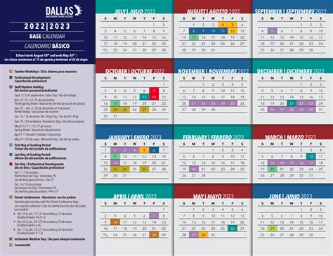 Dallas Isd Calendar 2023 24