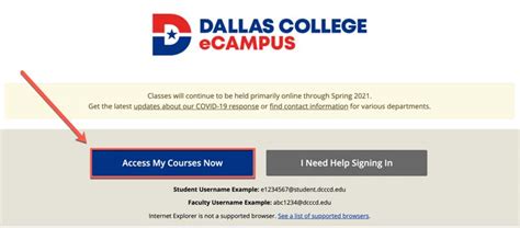 Dallas college log in. 