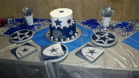 Dallas cowboys party items. Dallas Cowboys 2sided Cupcake Toppers lot 12 pieces cake Party Supplies favors. $12.99. $1.99 shipping. 19 sold. 