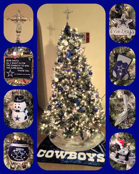 Dallas cowboys theme christmas tree. Nov 22, 2015 - This Pin was discovered by Hazel Leeann. Discover (and save!) your own Pins on Pinterest 