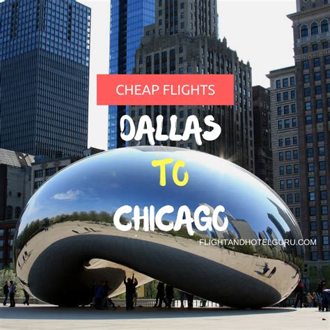  The best one-way flight to Chicago from Dallas in the past 72 hours is $38. The best round-trip flight deal from Dallas to Chicago found on momondo in the last 72 hours is $55. The fastest flight from Dallas to Chicago takes 2h 10m. Direct flights go from Dallas to Chicago every day. There are 2 airports near Chicago: Chicago O'Hare Intl (ORD ... . 