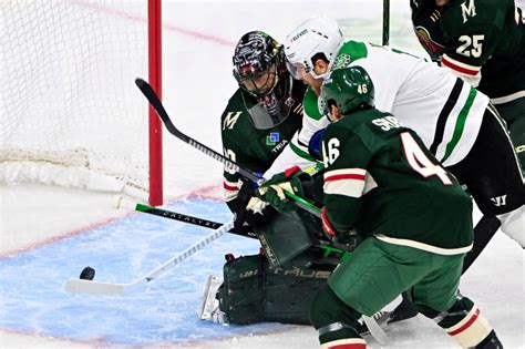 Dallas sends Wild off to Sweden with 8-3 loss, three-game losing streak