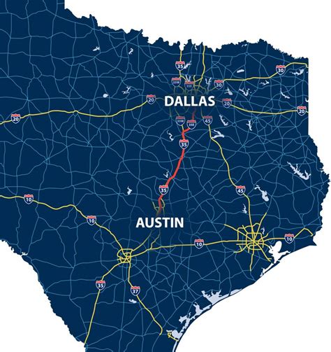 Dallas texas to austin texas. There are more options when traveling by bus, making it easier to find a time that fits your travel schedule. The Amtrak Texas Eagle is the only rail option from Dallas to Austin, but tickets average $30 and the duration is about 6.5 hours. Bus travel is much faster, averaging closer to 3 hours. 