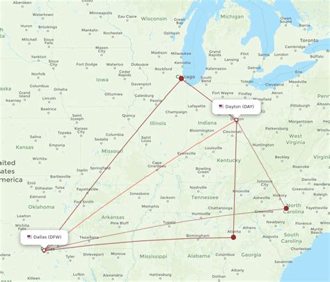 Dallas to Dayton flight time & Schedules Trip.com