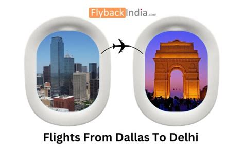 Cheap flights from Delhi (DEL) to Dallas (DFW) Prices were available within the past 7 days and start at CA $850 for one-way flights and CA $1,425 for round trip, for the period specified. Prices and availability are subject to change. Additional terms apply. Book one-way or return flights from Delhi to Dallas with no change fee on …. 