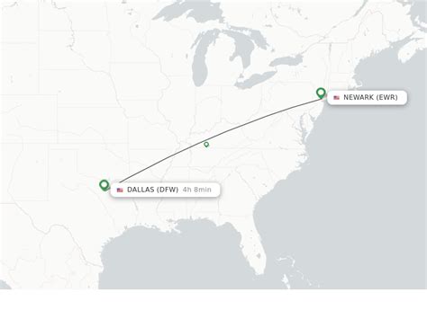  Flights from Newark to Dallas. Use Google