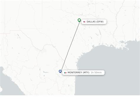 Dallas to monterrey flights. The cheapest way to get from Dallas to Monterrey costs only $103, and the quickest way takes just 6½ hours. Find the travel option that best suits you. ... Flights from Dallas/Ft.Worth to Monterrey Ave. Duration 1h 49m When Every day Estimated price $390–850. Flights from Dallas/Ft.Worth to Laredo Ave. Duration 1h 23m When 