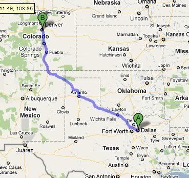 Dallas tx to denver co. How long is the drive from Denver, CO to Dallas, TX? The total driving time is 11 hours, 53 minutes. Your trip begins in Denver, Colorado. It ends in Dallas, Texas. If you're planning a road trip, you might be interested in seeing the total driving distance from Denver, CO to Dallas, TX. You can also calculate the cost to drive from Denver, CO ... 