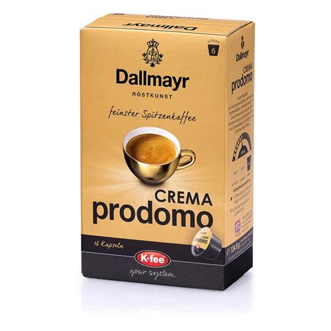 Dallmayr CREMA prodomo Kaffeekapseln, kompatibel mit Tchibo …