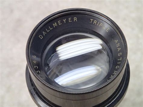 Dallmeyer 3" Triple Anastigmat 2.9 Lens C Mount Made in …