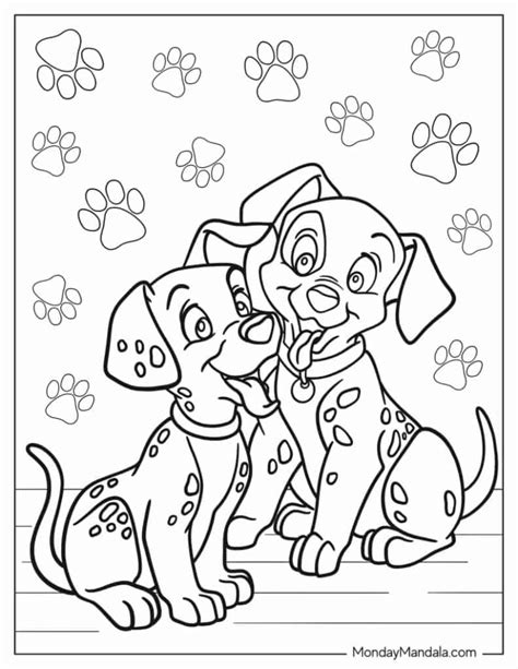 Dalmation Coloring Pages