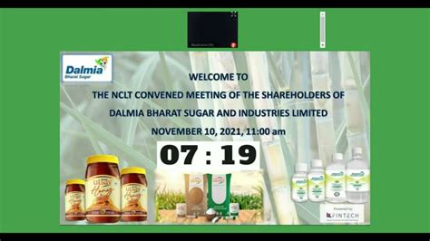 Dalmia Bharat Sugar and Industries Board Meetings > Sugar > Board …