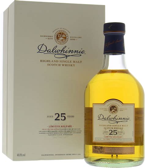 Dalwhinnie 25 Year Old 48.8% single malt whisky - Regal Whisky