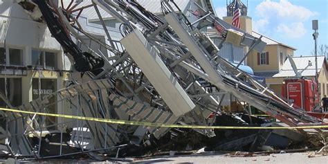 Damage cleanup on Boca Grande and humanitarian efforts nearby