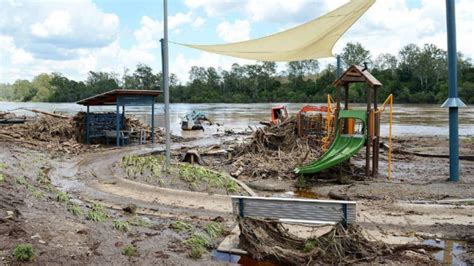 Damage from the Ipswich 2011 floods 10-year-anniversary