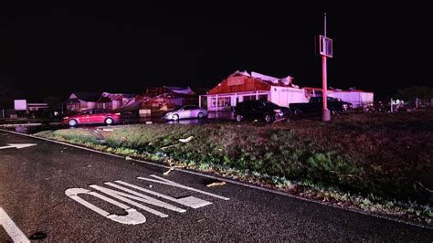 Damage in madison alabama.  #tornado #alabama The National Weather Service in Huntsville said earlie...