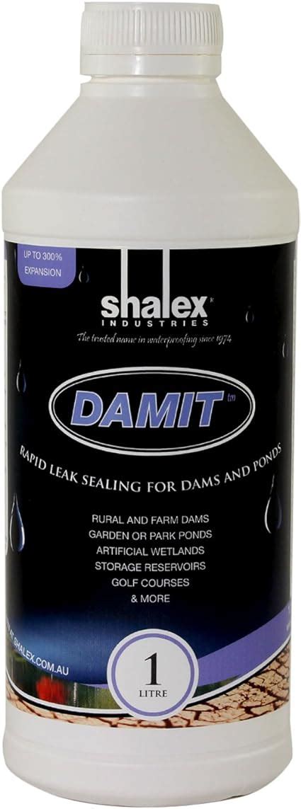Find helpful customer reviews and review ratings for DamIt - Rapid Leak Sealer for Dams and Ponds 15L at Amazon.com. Read honest and unbiased product reviews from our users.. 