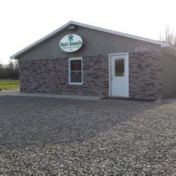 Dan's kennels is fully equipped with a pet supply store offering all dog supplies you need including food, leashes and much more for your four legged friend. We are located near Buffalo, NY. Contact us today! 716-337-4024; Text: 716-860-7371; 11562 Ketchum Road; North Collins, NY 14111; Home; For Sale;. 