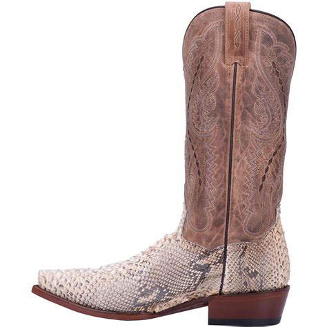Dan Post DP3003 Orlando Python Boots Natural