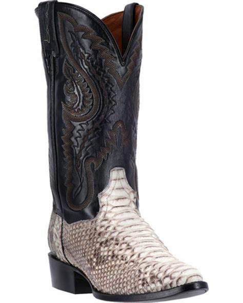 Dan Post Omaha Python Cowboy Boots Medium Toe Boot Barn