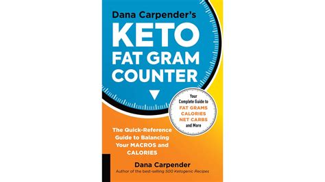 Full Download Dana Carpenders Keto Fat Gram Counter The Quickreference Guide To Balancing Your Macros And Calories By Dana Carpender