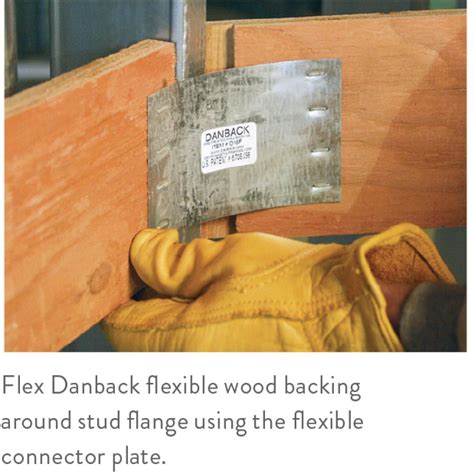 Danback® Flexible Wood Backing ClarkDietrich Building Systems