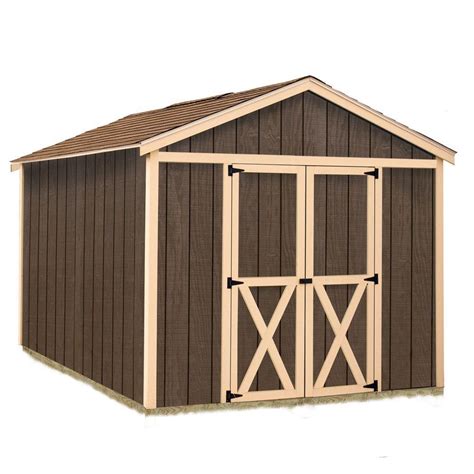 Danbury 8 x 12 Wood Shed Kit Better Sheds