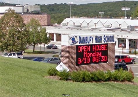 Danbury public schools danbury ct. Danbury High School is one of the poorly funded public schools in Connecticut. Yet the largest high school in the state with 3,600 students attending, so we truly need the funding. Nevertheless, you could have an unforgettable time in your classes with your teacher, or you get a teacher who comes every day for the paycheck. 