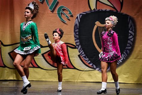 Dancers Compete In The World And European Irish …