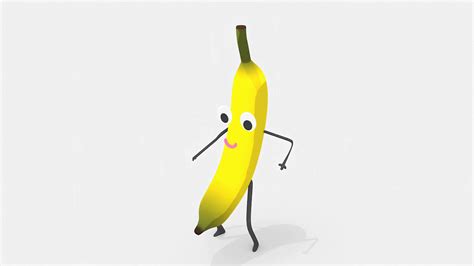 Dancing Banana Animation stock videos and footage