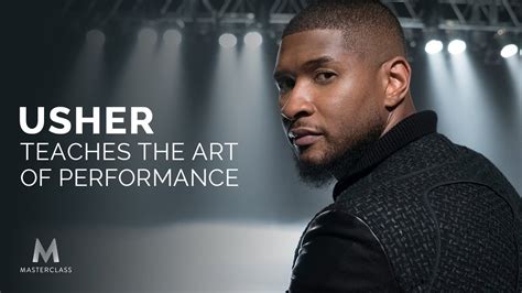 Dancing Usher Teaches The Art of Performance MasterClass