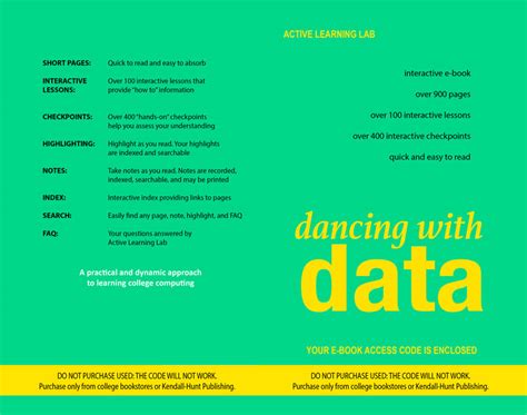 Dancing With Data - sweetmar book