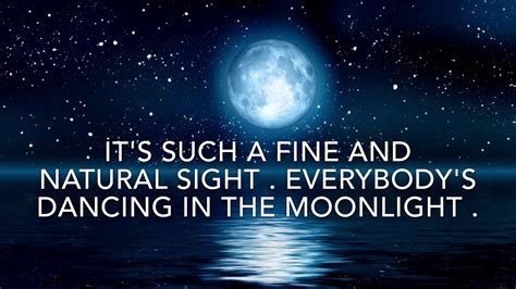 Dancing in the moonlight lyrics. Things To Know About Dancing in the moonlight lyrics. 