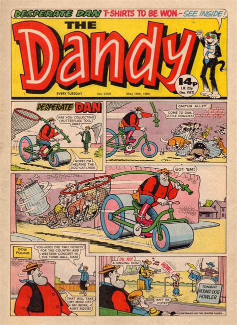 Dandy comics value.  Find the value of the E.  The Dandy was a Scottish children's comic...