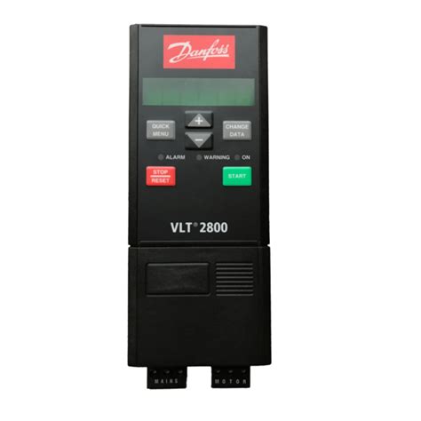 Danfoss vlt 2800 manual