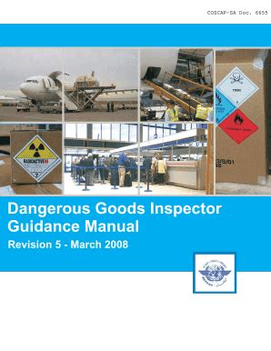 Dangerous Goods Inspector Guidance Manual