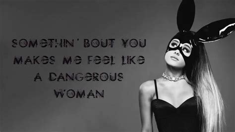 Dangerous woman lyrics. [1 HOUR 🕐 ] Ariana Grande - Dangerous Woman (Lyrics)LyricsOh, yeahDon't need permissionMade my decision to test my limits'Cause it's my businessGod as my wi... 
