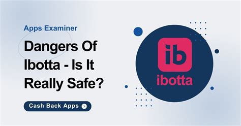 Dangers of ibotta. 1,274 reviews for Ibotta, 3.7 stars: 'I have used ibotta on and off for a few years. I always have had a great experience. Even when I have issues with offers matching, I reach out and they never give an issue with fixing it. I … 