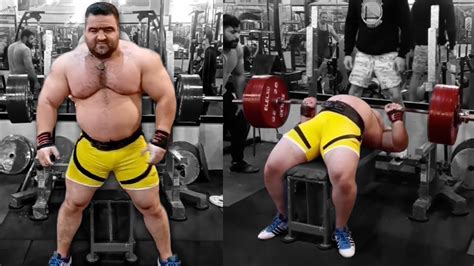 Strongest Iranian doing "raw" bench press with 360 kg ( 793 lbs ) , he is one force of nature for sure , this is just amazing hope you enjoy this kind of vid.... 