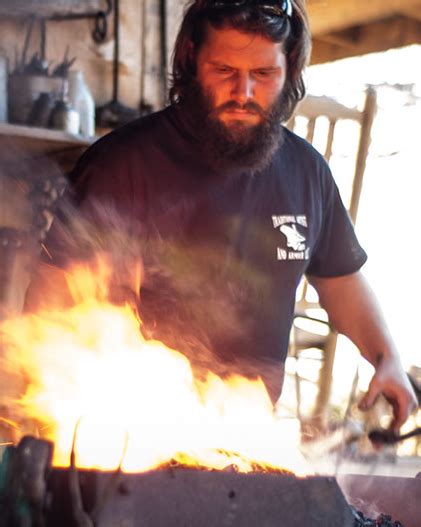 Daniel Casey on Forged in Fire What You Need to Know About the Traditional Blacksmith