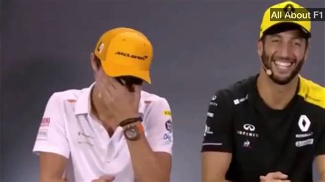 Daniel Ricciardo and Lando Norris funny moments - YouTube