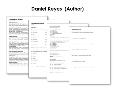 Daniel keyes author interview podcasts