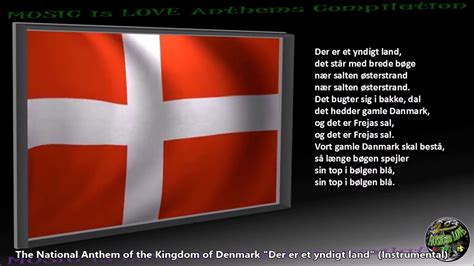 Danish National Anthem - Der er et yndigt land - Lyrics …