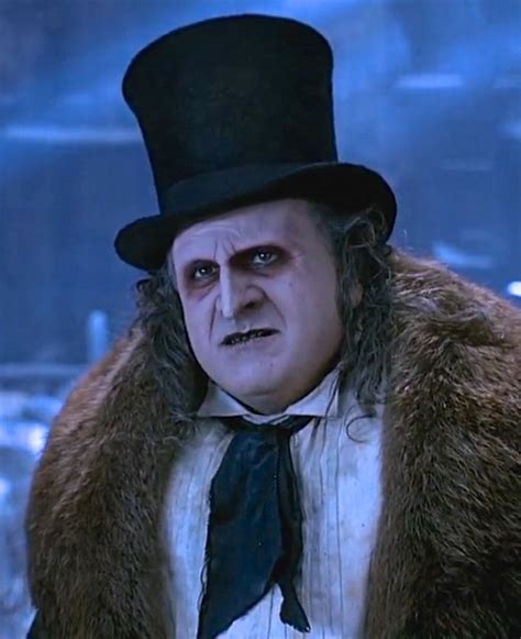 Danny de vito penguin. Danny DeVito as Oswald Cobblepot / The Penguin: Abandoned at birth due to his hideous appearance by his aristocratic parents, he spends his life living in the sewers of Gotham … 