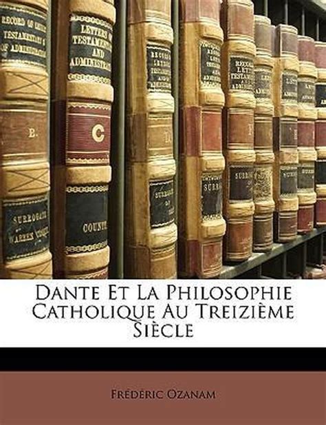 Dante et la philosophie catholique au treizième siècle. - Guide for the preparation of operational concept documents.